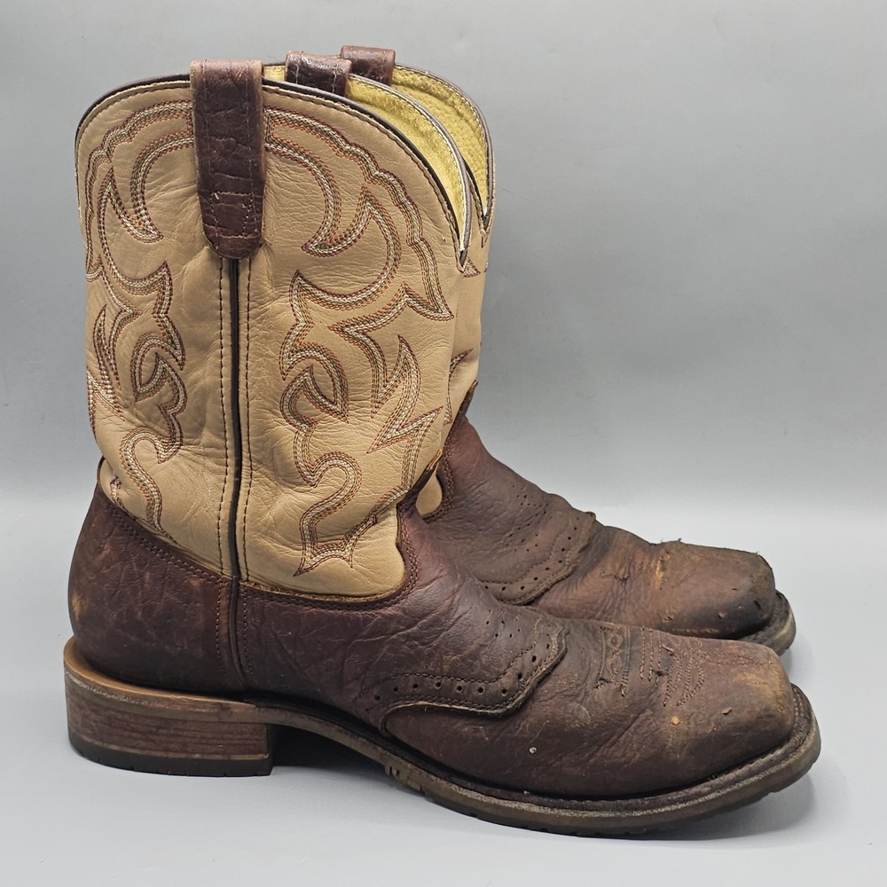 Double H Graham Steel Toe DH5305 Boots Mens Size 14 B Work Western Made In USA